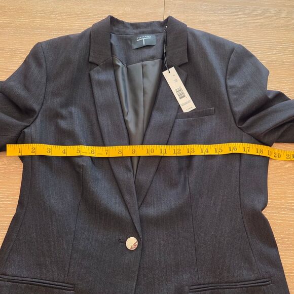 NWT Tahari Women's Blazer Indigo Tailored Size 10 - Picture 6 of 9